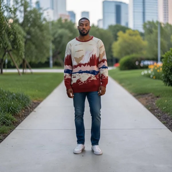 Men's Round Neck Sweater